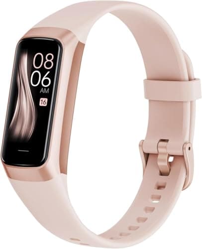 TROTY Fitness Tracker avec moniteur de fréquence cardiaque/oxygène sanguin/sommeil, plus de 20 modes sportifs montres intelligentes pour femmes/hommes, montre intelligente de suivi d'activité et de pas...