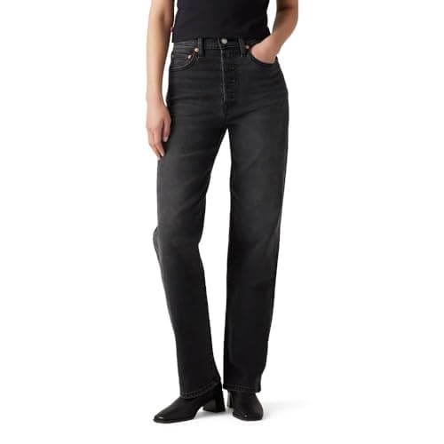 Levi's Jean droit pleine longueur Ribcage pour femme, (nouveau) Say No Go, 29