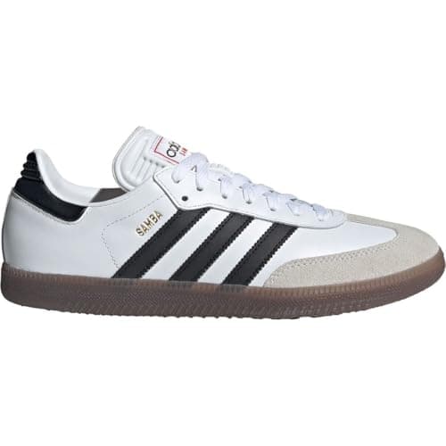 Adidas Unisex-Adult Samba Indoor, White/Core Black/Vivid Red, 6.5
