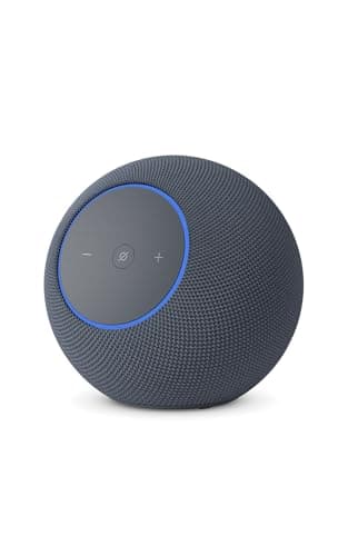 Amazon Echo Studio (modèle le plus récent), design compact, audio spatial immersif et Dolby Atmos, Graphite, avec Alexa+ Early Access