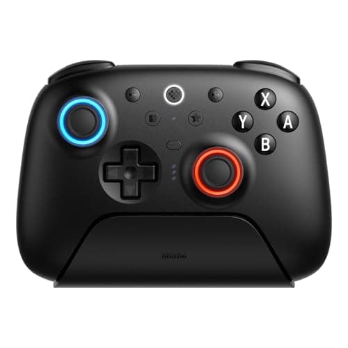 8BitDo Ultimate 2 Bluetooth Controller for Switch/Switch 2 & Windows PC, Switch Pro Controller with TMR Joysticks, Switchable Hall Effect/Tactile...