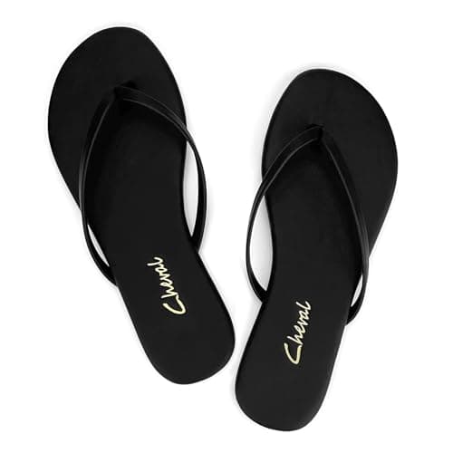 Flat Leather Flip Flops for Women, Comfortable Dressy Thong Sandals 2026 Summer Vacation Essentials,Sandales Pour Femmes