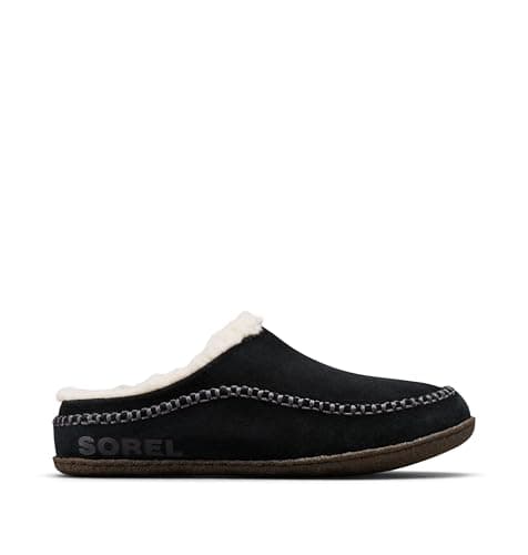 Sorel Falcon Ridge II, Chaussons Homme, Noir/Pierre Foncé, 10