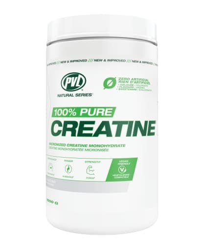 PVL 100 % pure créatine monohydrate en poudre – Supplément micronisé pour femmes et hommes, acides aminés sans saveur et bêta-alanine, choix éclairé...