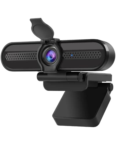 2K Webcam, 78°FOV FHD Computer Streaming Camera with 2K/30fps, 1080P/60fps, Autofocus, Dual Noise-Cancelling Microphones and Tripod, for...