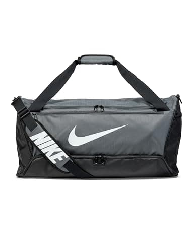 Nike Sports Bag, Iron Gray/Black/White, One Size, Iron Gray/Black/White, One Size, Sports Bag