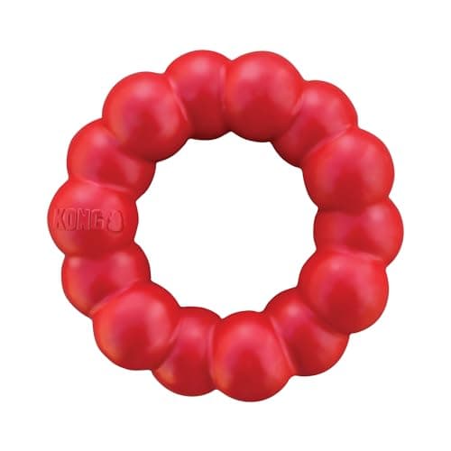 KONG Ring - Durable Rubber Dog Chew Toy - For Small/Medium Dogs