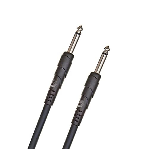 D'Addario Classic Series Speaker Cable, 1/4" to 1/4" - 3ft.
