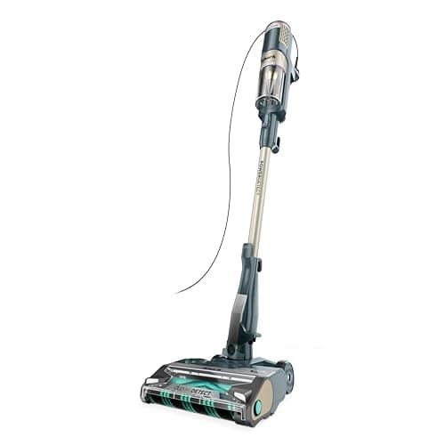 Aspirateur-balai filaire ultra-léger Shark® POWERDETECT™ avec technologie DuoClean®, rouleau de brosse autonettoyant sans enveloppe de cheveux, complet anti-allergène...