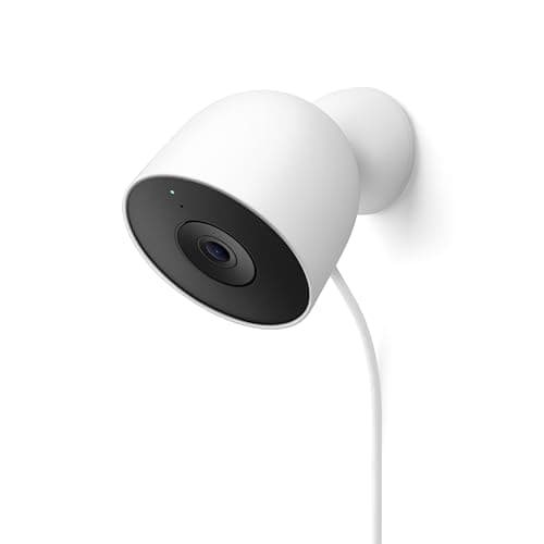 Google Nest Cam Outdoor (filaire, 2e génération) - Vidéo 2K et Gemini - 1 paquet