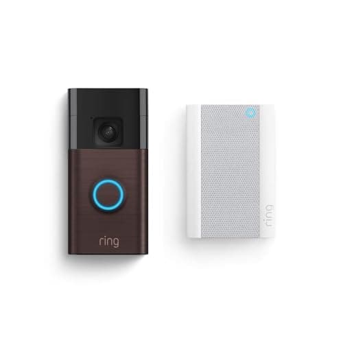 Ring Battery Doorbell Venetian Bronze + Chime Pro