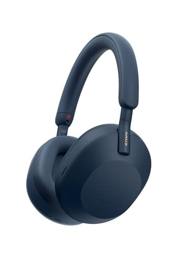Sony WH-1000XM5 Wireless Industry Leading Noise Cancelling Headphones with Auto Noise Cancelling Optimizer, Crystal Clear Hands-Free Calling, and...