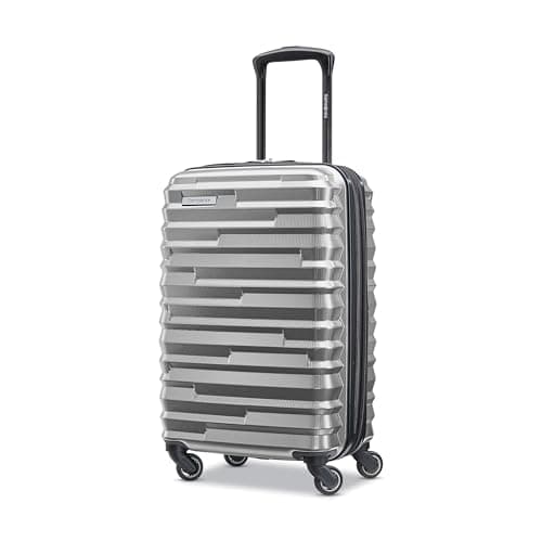 Samsonite Ziplite 4 Spinner Carry-On Exp., Model Number - 120701-1803, Silver Oxide