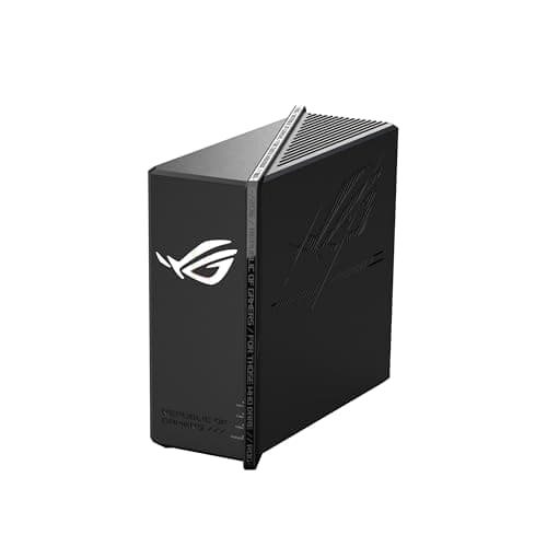 ASUS ROG Strix GS-BE12000 WiFi 7 Tri-Band Router, 12000 Mbps, 20G Wired Capacity, 3,000 sq. ft. Coverage, 2.0GHz Quad-core CPU, Game Acceleration,...