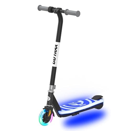 Gotrax Scout PRO Electric Scooter for Kids Ages 4-7, Max 4.8Km Range and 9.6Km/h Speed by 80W Motor, Safe Thumb Throttle, 5'' Front Luminous Wheel...