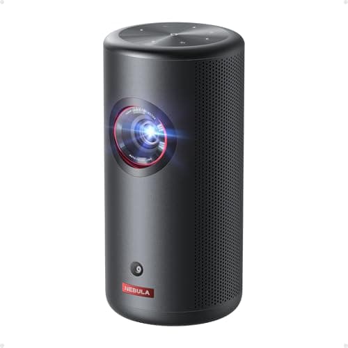 Projecteur laser NEBULA Capsule 3, mis à niveau avec Google TV et Netflix officiel, mini projecteur Smart TV avec Wi-Fi, projecteur portable extérieur,...