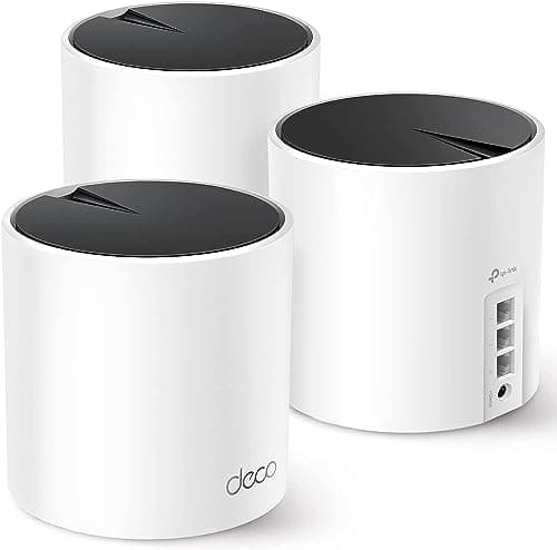 TP-Link Deco AX3000 WiFi 6 Mesh System(Deco X55) - Covers up to 6,500 Sq.Ft., Replaces Wireless Router and Extender, 3 Gigabit Ports per Unit,...