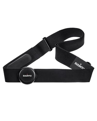 Ceinture de fréquence cardiaque Suunto Smart Sensor, moyenne, noire