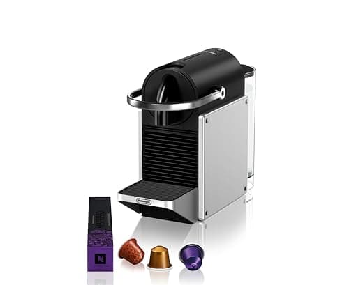 Machine à expresso Nespresso Pixie à portion individuelle par De'Longhi, aluminium