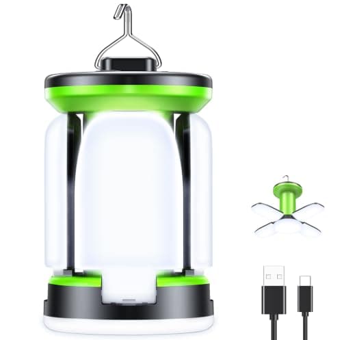Blukar Camping Lantern Rechargeable, Camping Lights Lamp-7 Light Modes,60 LED Ultra Bright LED Tent Light,Long Battery Life for Outdoor for...