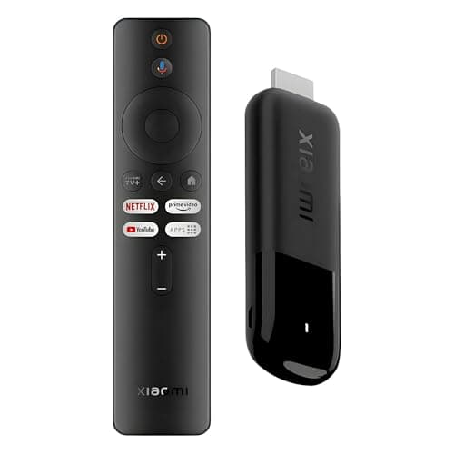 Xiaomi TV Stick 4K (2nd Gen) Streaming Device Media Player Google TV Cast Dolby Vision HDR10+ Atmos Dual Band Wi-Fi 6 with 360° Bluetooth Voice...