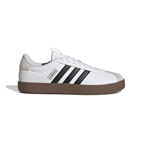 Adidas Women's VL Court 3.0, White/Core Black/Grey One, 7.5