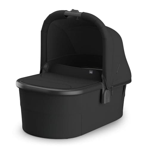 UPPAbaby Bassinet V3 - Compatible with Vista, Cruz, Ridge Strollers - Overnight Sleep Solution - Mattress, Sheet and Bug Shield Included - Jake...