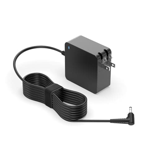 Chargeur Superer adapté pour ordinateur portable Lenovo, Ideapad 1 3 5, Slim 3 5 7, S340 S145 330 320 310, Flex 5 4 14 15, V14 V15 V17, version améliorée, pliable...