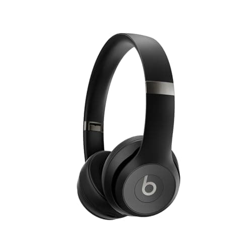Beats Solo 4 - Écouteurs supra-auriculaires sans fil Bluetooth, compatibles Apple et Android, jusqu'à 50 heures d'autonomie - Noir mat