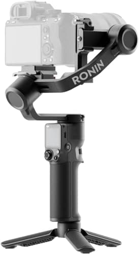 DJI RS 3 Mini, stabilisateur de cardan 3 axes pour appareils photo Canon/Sony/Panasonic/Nikon/Fujifilm, charge utile testée de 2 kg (4,4 lbs), stabilisateur d'appareil photo, appareil photo...