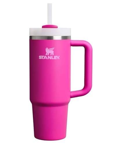 STANLEY Quencher H2.0 Tumbler with Handle and Straw 30 oz | Flowstate 3-Position Lid | Cup Holder Compatible for Travel | Insulated Stainless Steel...