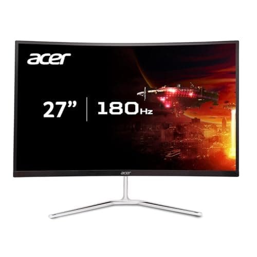 Écran de jeu large incurvé Acer EDA270U Pbmiipx 27" WQHD (2560 x 1440) 1500R | AMD FreeSync Premium | 1 ms (VRB)...