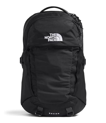 THE NORTH FACE Recon Everyday Sac à dos pour ordinateur portable – Sans PFAS, TNF Noir/TNF Noir-NPF, Taille unique