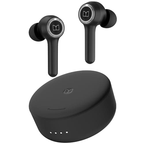 Monster Clarity 102 Plus Wireless Earbuds, Bluetooth Headphones with HiFi Stereo, 4 ENC Mic for Crystal Clear Call, Type