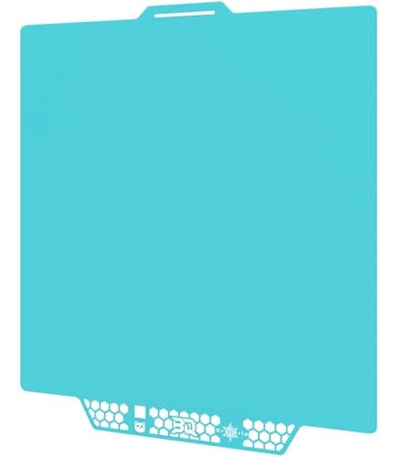 BIQU CryoGrip Pro Glacier 257 x 257 mm pour imprimantes 3D Bambu-Lab P1P/P1S/P2S/X1C/X1E/A1 Panda Plaque de construction double face mise à niveau plate-forme de surface amovible