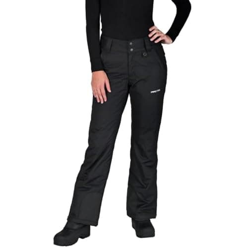 Pantalon de neige isolé Arctix pour femmes, noir, moyen