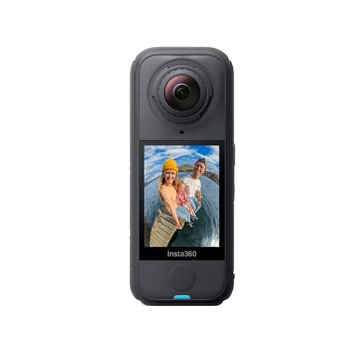 Insta360 X4 Air - Lightweight 165g 8K 360 Camera, Invisible Selfie Stick Effect, Replaceable Lenses, Shoot First & Frame Later, Built-in Wind...