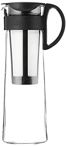 Hario Mizudashi Cafetière à infusion à froid Cafetière à infusion à froid 1000 ml, Noir