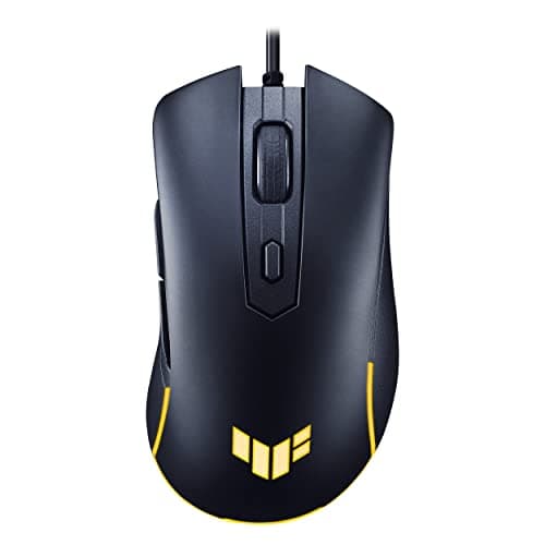 Souris de jeu TUF Gaming M3 Gen II, filaire, légère 59 g, résistance à la poussière et à l'eau IP56, protection antibactérienne ASUS, capteur optique 8K DPI, 6...