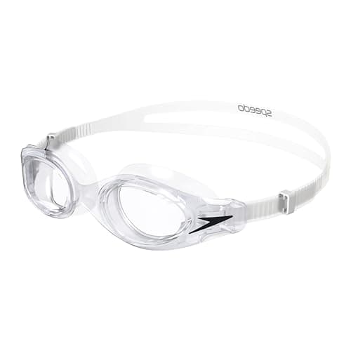 Speedo Unisex Adult Swim Goggles Hydrosity - Clear/White, One Size