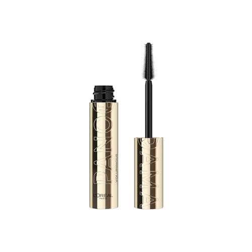 L'Oréal Paris Mascara Voluminous Panorama, Mascara volumateur et allongeant, Maquillage longue tenue lavable et résistant aux taches, Noir le plus noir, 0,33...