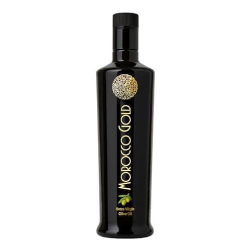 Huile d'olive extra vierge de récolte précoce Morocco Gold – Pressée à froid – Riche en polyphénols 652 mg/kg EVOO Fresh Harvest pure et naturelle (500 ml (paquet de 1))