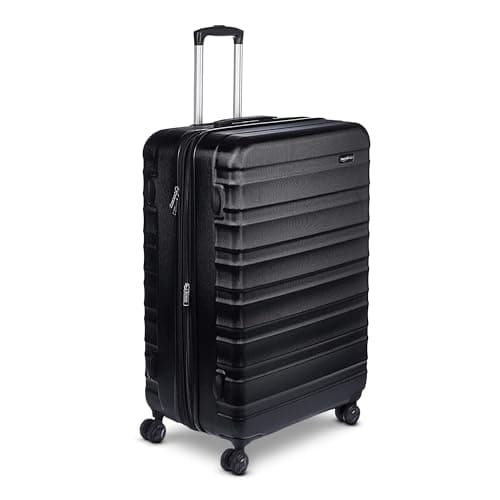 Amazon Basics Bagage rigide en soute de 30 pouces, valise rigide avec roulettes, extensible pour jusqu'à 15 % d'espace en plus, avec...
