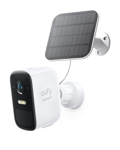 eufy Security eufyCam 2C add on with Solar Panel 2W, Requires HomeBase 2, 180-Day Battery Life, HomeKit Compatibility, 1080p HD, No Monthly Fee