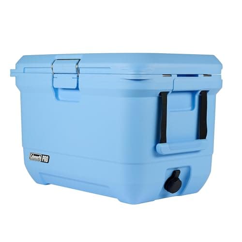 Coleman Pro Glacière rigide de qualité supérieure de 45 litres, glacière portable ultra légère et robuste, isolation très épaisse pour conserver la glace jusqu'à 4 jours, capacité de 74 canettes
