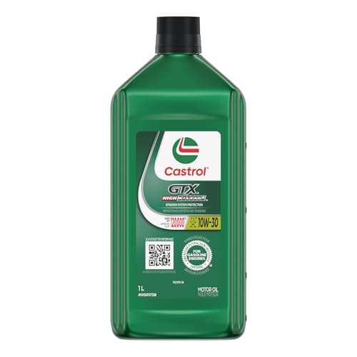 Castrol GTX Kilométrage élevé 10W30 1L | Protection du moteur sur plus de 120 000 km | Fabriqué au Canada