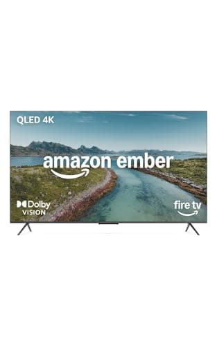 Amazon Fire TV 75" Omni QLED Series (dernier modèle), téléviseur intelligent 4K Ultra HD, HDR10+, Dolby Vision, Dolby Audio, processeur quad-core, mains libres avec...