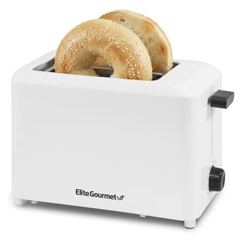 Maxi-Matic Elite Cuisine ECT-1027 Cool Touch Toaster with Extra Wide 1.5" Slots for Bagels, Waffles and Specialty Breads, Cancel Button, Drop Down...