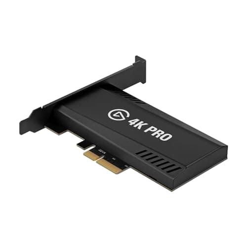 Elgato 4K Pro, carte de capture interne : 8K60 Passthrough/4K60 HDR10 avec latence ultra-faible sur PS5|Pro, Xbox Series X|S, Nintendo Switch 2, pour...