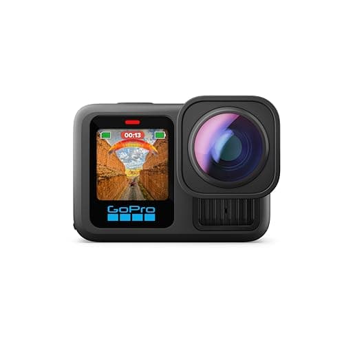 GoPro HERO13 Black Ultra Wide Edition - Waterproof Action Camera with 5.3K60 Video, 27MP Photo, Boosted 177-degree FOV + Compatability with...